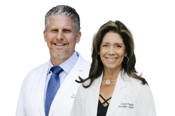 Image of dr. Brad Wolf and dr. Lauren Pepper